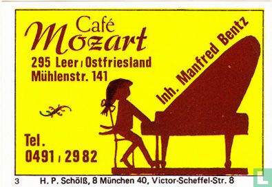 Café Mozart - Manfred Bentz