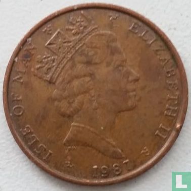 Insel Man 1 Penny 1987 (AB) - Bild 1