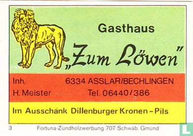 Gasthaus "Zum Löwen" - H. Meister