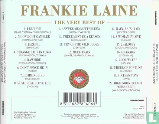 The Very Best of Frankie Laine - Bild 2