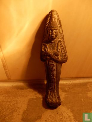 Figurine de tombeau égyptien. (Ouchebti) - Image 1