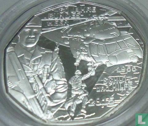 Oostenrijk 5 euro 2015 (zilver) "60 years Austrian Federal Army" - Afbeelding 1