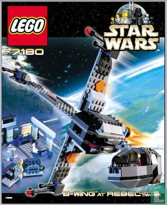 Lego 7180 B-wing at Rebel Control Center