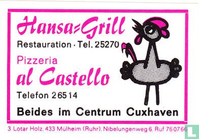 Hansa=Grill al Castello