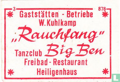 "Rauchfang" - Big Ben - W. Kuhlkamp