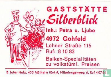 Gaststätte Silberblick - Petra u. Ljubo