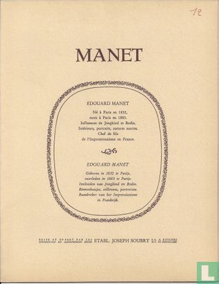Manet - Afbeelding 1