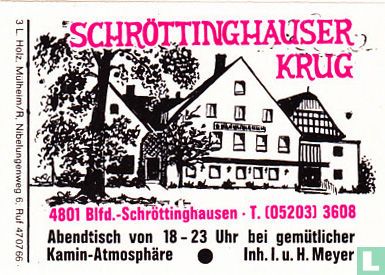 Schröttinghauser Krug - I.u.H. Meyer