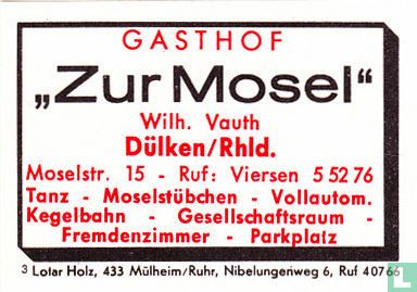 Gasthof "Zur Mosel" - Wilh. Vauth