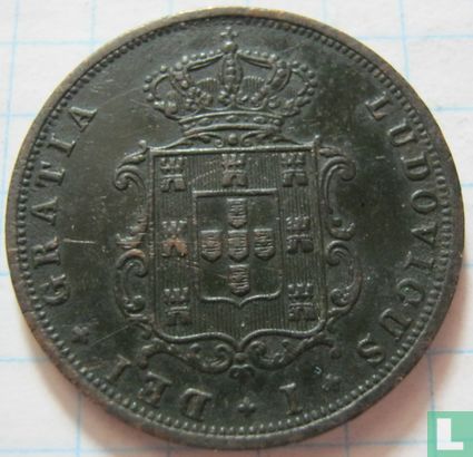 Portugal 5 réis 1878 - Image 2