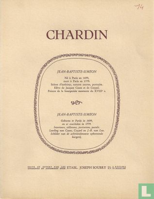 Chardin - Afbeelding 1