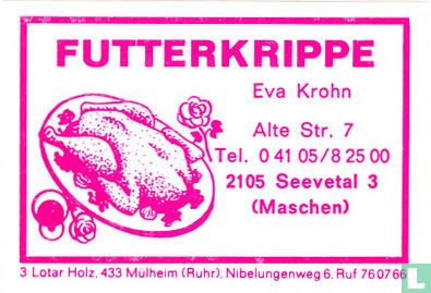 Futterkrippe - Eva Krohn