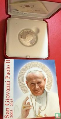 Vaticaan 10 euro 2015 (PROOF) "10th anniversary of the death of Pope John Paul II" - Afbeelding 3