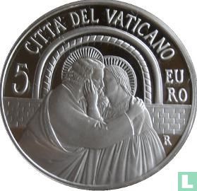 Vatican 5 euro 2015 (PROOF) "Synod of Bishops" - Image 2