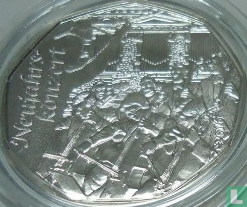 Austria 5 euro 2016 (silver) "New year concert of Philharmonic Orchestra" - Image 1