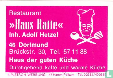 "Haus Ratte" - Adolf Hetzel