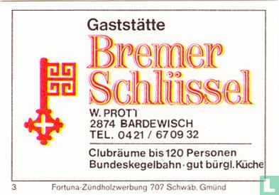 Bremer Schlüssel - W. Prott