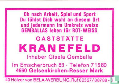Gaststätte Kranefeld - Gisela Gemballa