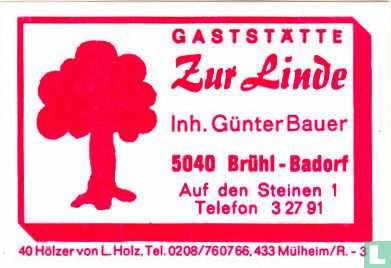 Gaststätte Zur Linde - Günter Bauer