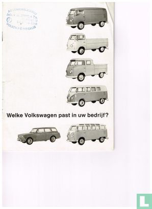 Volkswagen bedrijfswagens