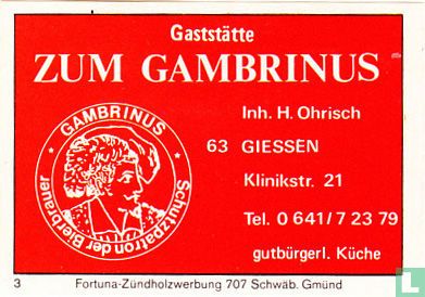 Gaststätte Zum Gambrinus - H. Ohrisch