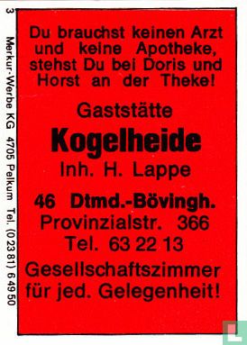 Gaststätte Kogelheide - H. Lappe