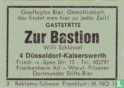 Gaststätte Zur Bastion - Willi Schüssel