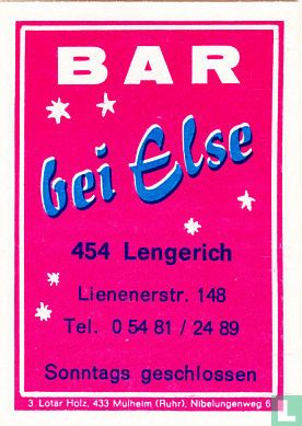 Bar bei Else