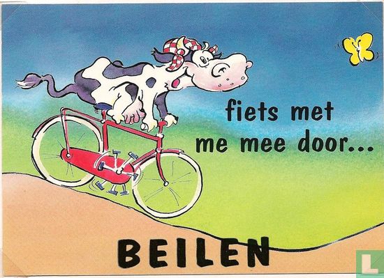 fiets met me mee door... Beilen (PL0169) - Afbeelding 1