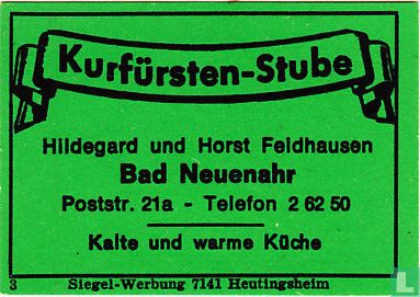Kurfürsten-Stube - Hildegard und Horst Feldhausen