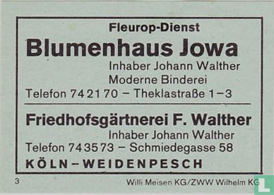 Blumenhaus Jowa - Johann Walther