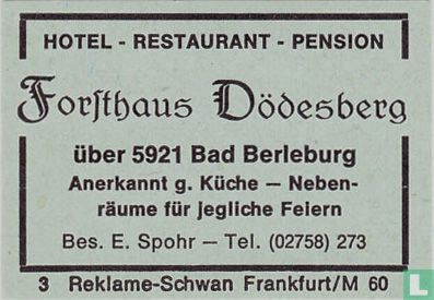 Forsthaus Dödesberg - E. Spohr