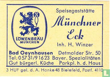 Münchner Eck - H. Winzer
