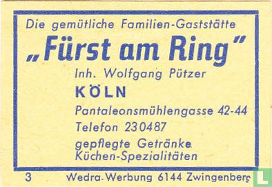 "Fürst am Ring" - Wolfgang Pützer