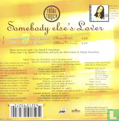 Somebody Else's Lover - Image 2