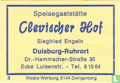 Clevischer Hof - Siegfried Engeln