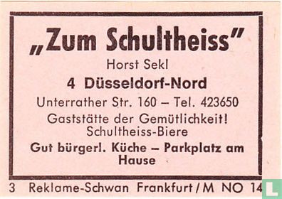 "Zum Schultheiss" - Horst Sekl