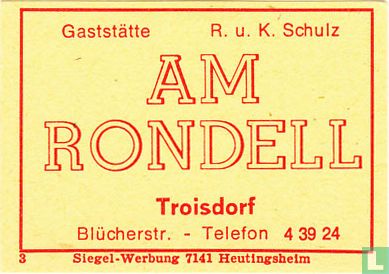 Gaststätte Am Rondell - R.u.K. Schulz