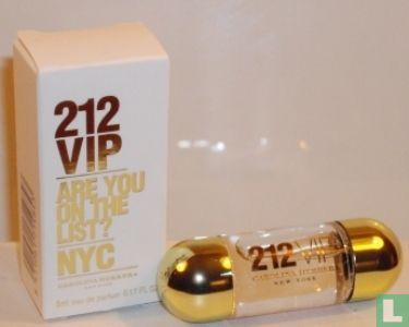 212 VIP are you on the list? EdP 5ml box
