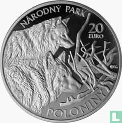 Slovakia 20 euro 2010 (PROOF) "Poloniny National Park" - Image 2