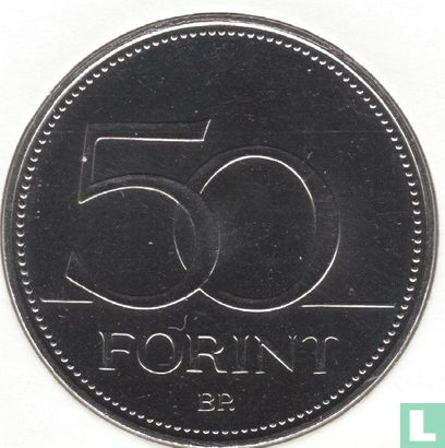 Hongarije 50 forint 2016 "70 years of forint" - Afbeelding 2