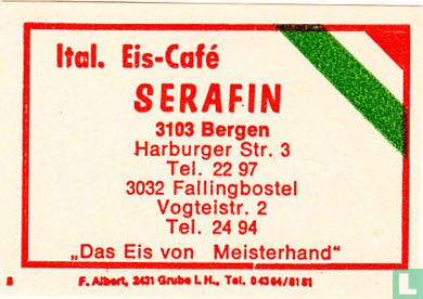 Ital. Eis-Café Serafin
