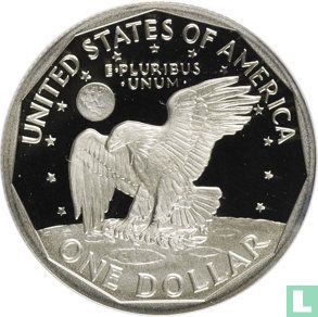 United States 1 dollar 1979 (PROOF - type 1) - Image 2