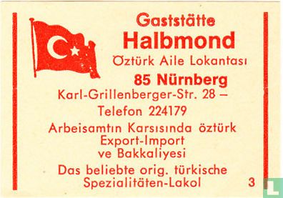 Gaststätte Halbmond - Öztürk Aile Lokantas