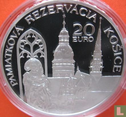 Slovakia 20 euro 2013 (PROOF) "Kosice - European Capital of Culture 2013" - Image 2