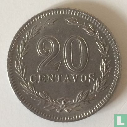 Argentina 20 centavos 1915 - Image 2
