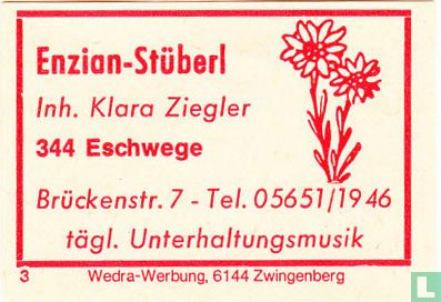 Enzian-Stüberl - Klara Ziegler