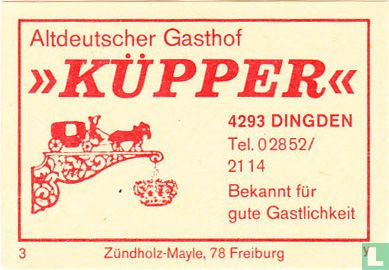 Altdeutsche Gasthof "Küpper"