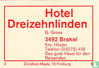 Hotel Dreizehnlinden - G. Gross