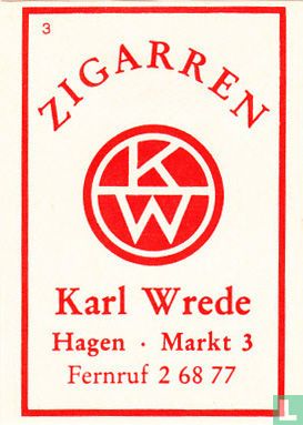 Zigarren Karl Wrede